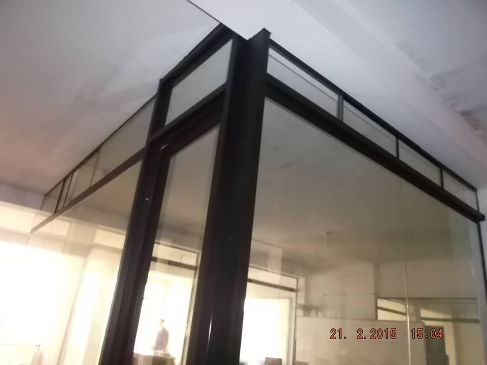 Mamparas de vidrio templado